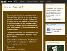 Tablet Screenshot of nom-animal.com